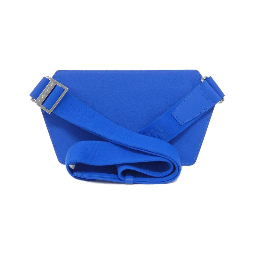 Louis Vuitton Blue Leather Shoulder Bag
