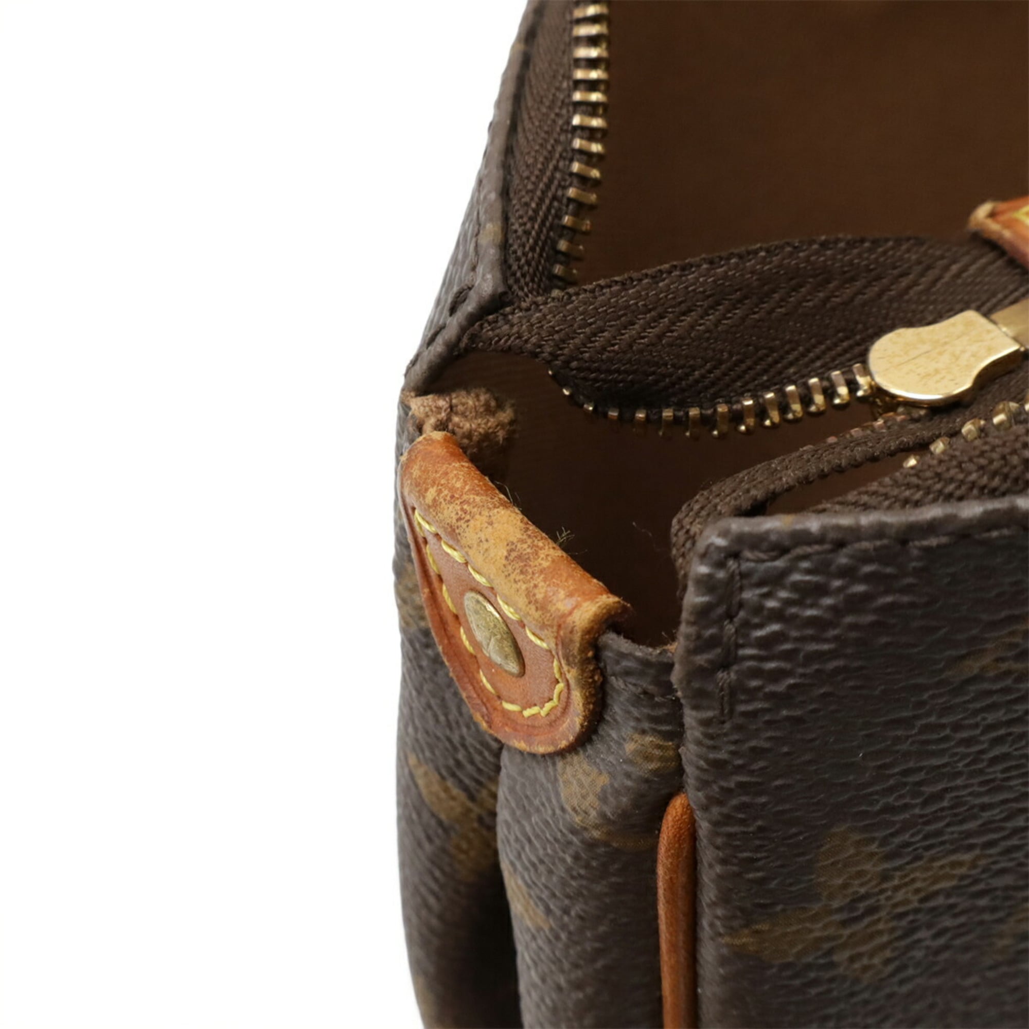 Louis Vuitton Brown Monogram Monogram Handbag Pouch Shoulder Bag