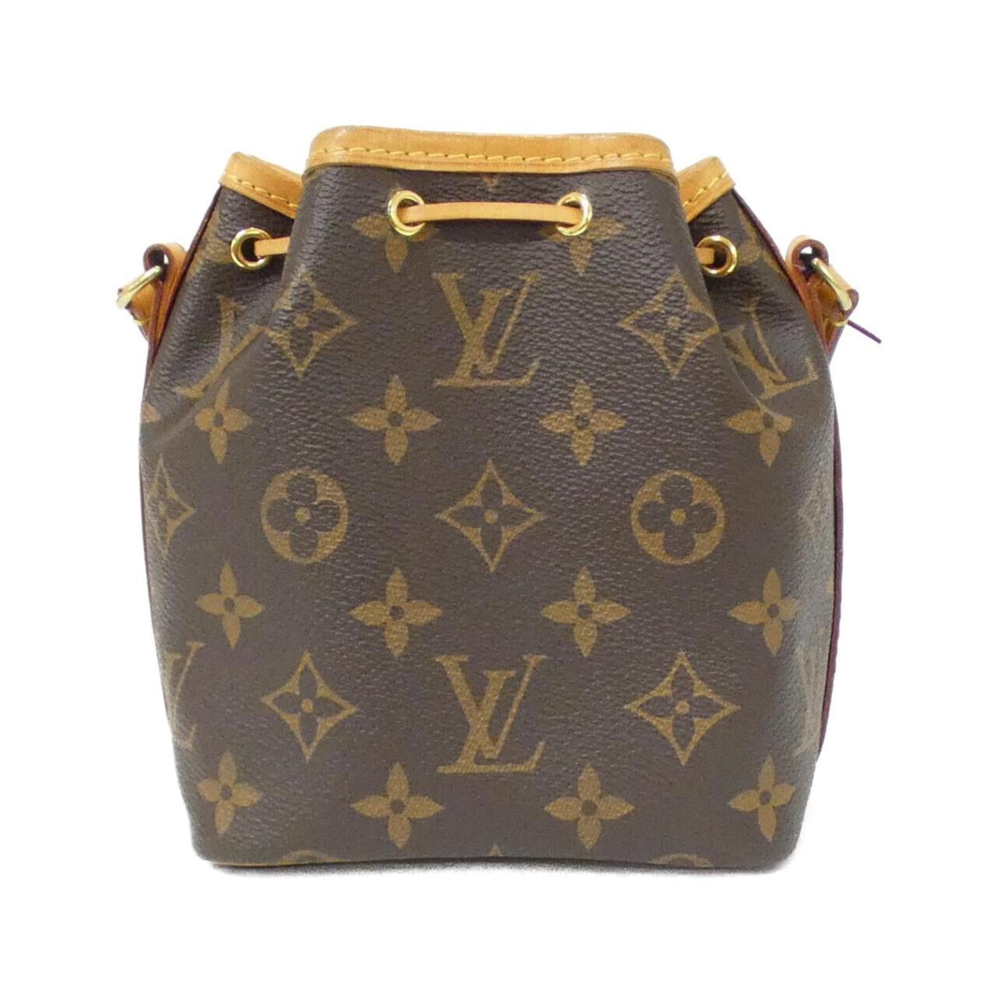 Louis Vuitton Marron Coated Canvas Shoulder Bag