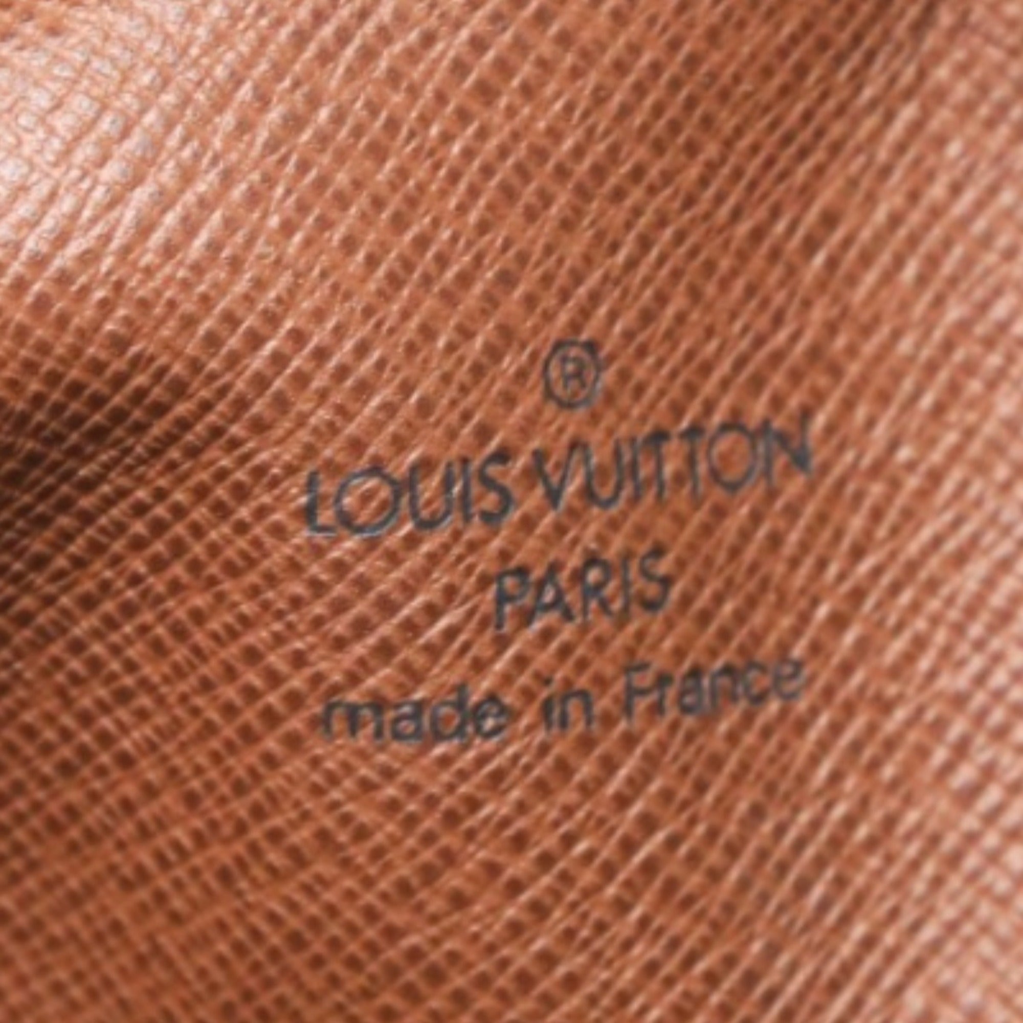 Louis Vuitton Brown Monogram Canvas Shoulder Bag