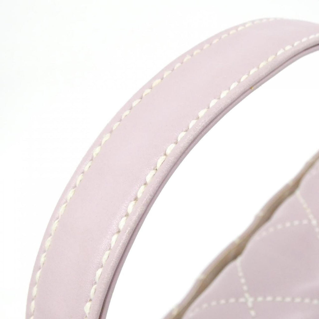 Chanel Light Purple Leather Handbag