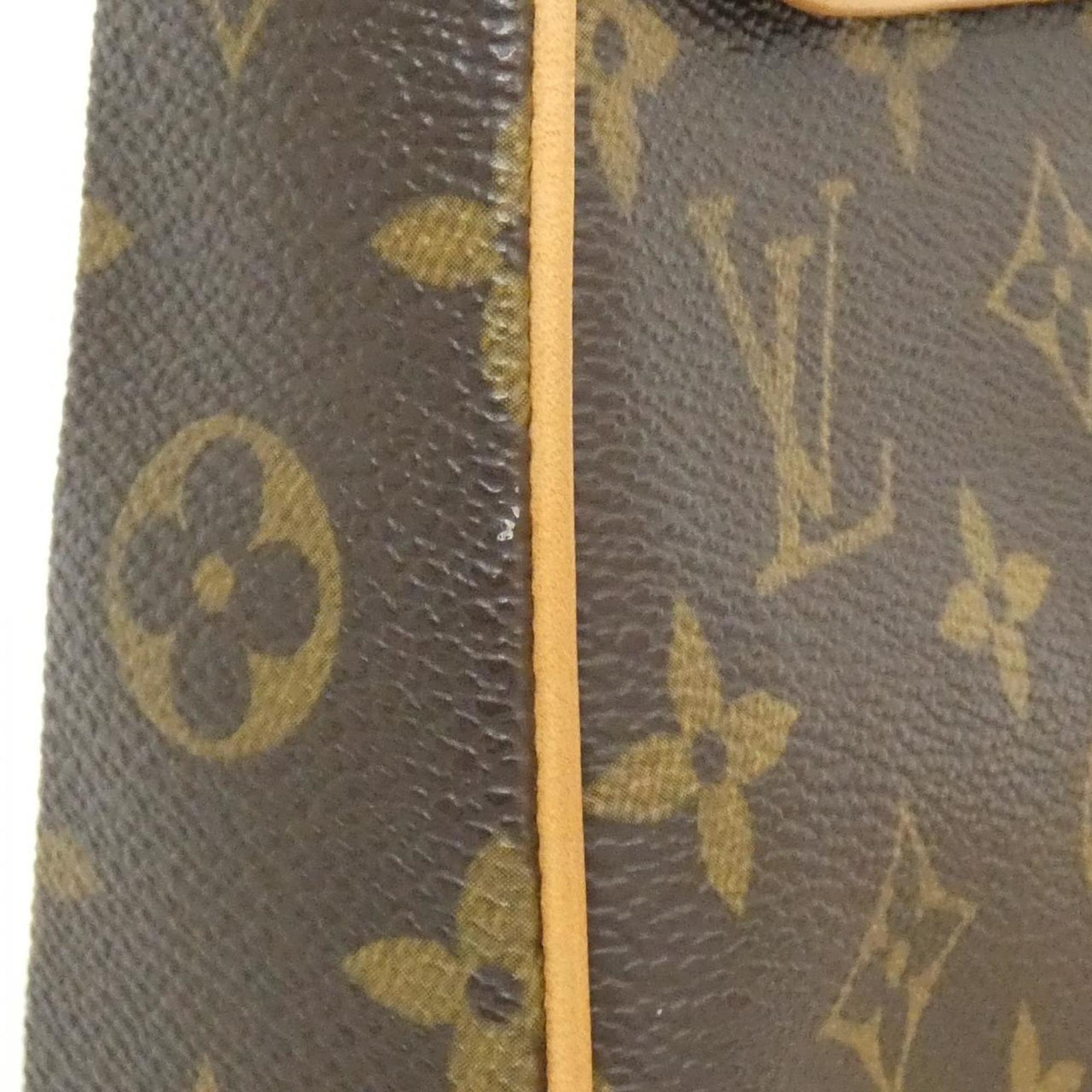 Louis Vuitton Marron Coated Canvas Backpack