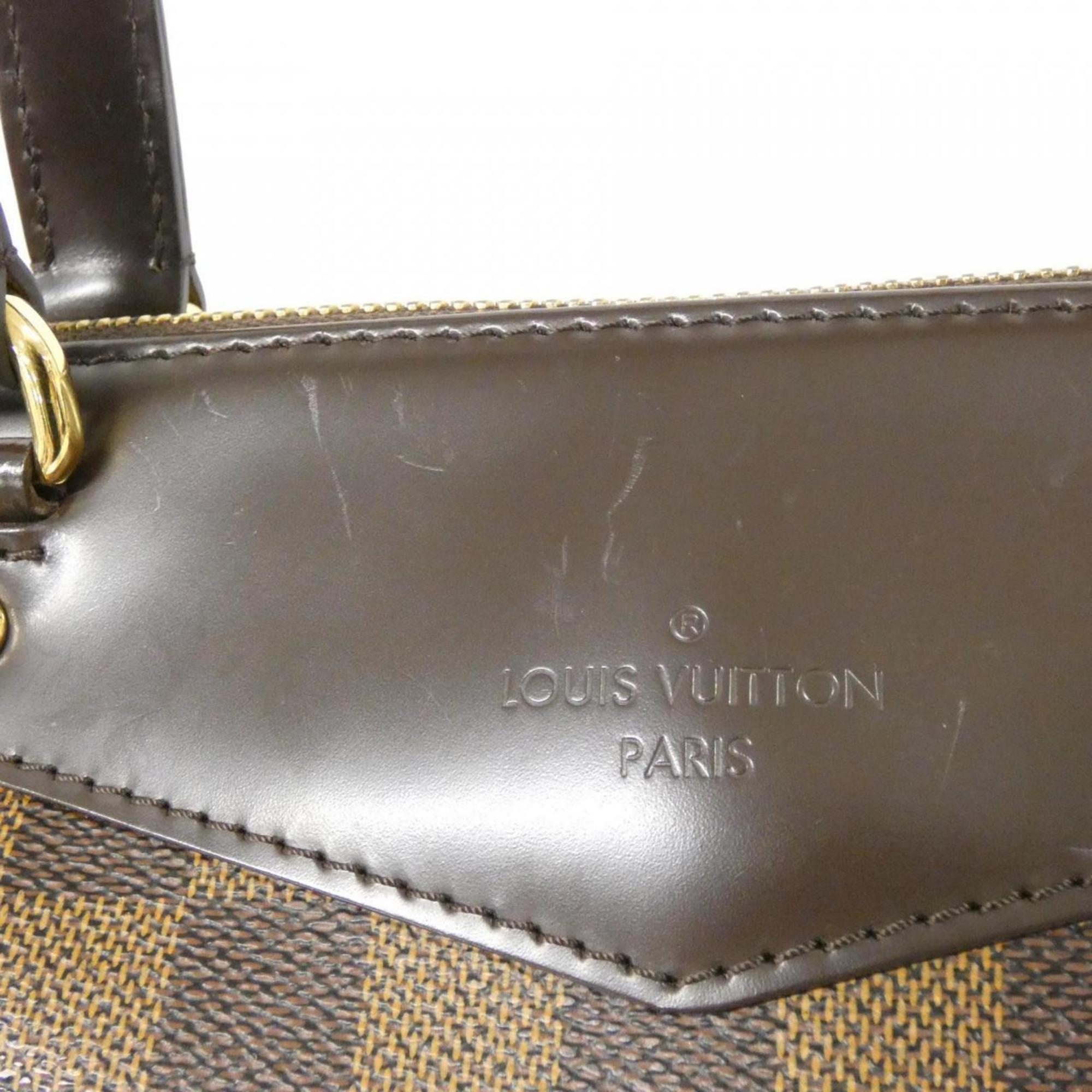 Louis Vuitton Ebene Coated Canvas Handbag