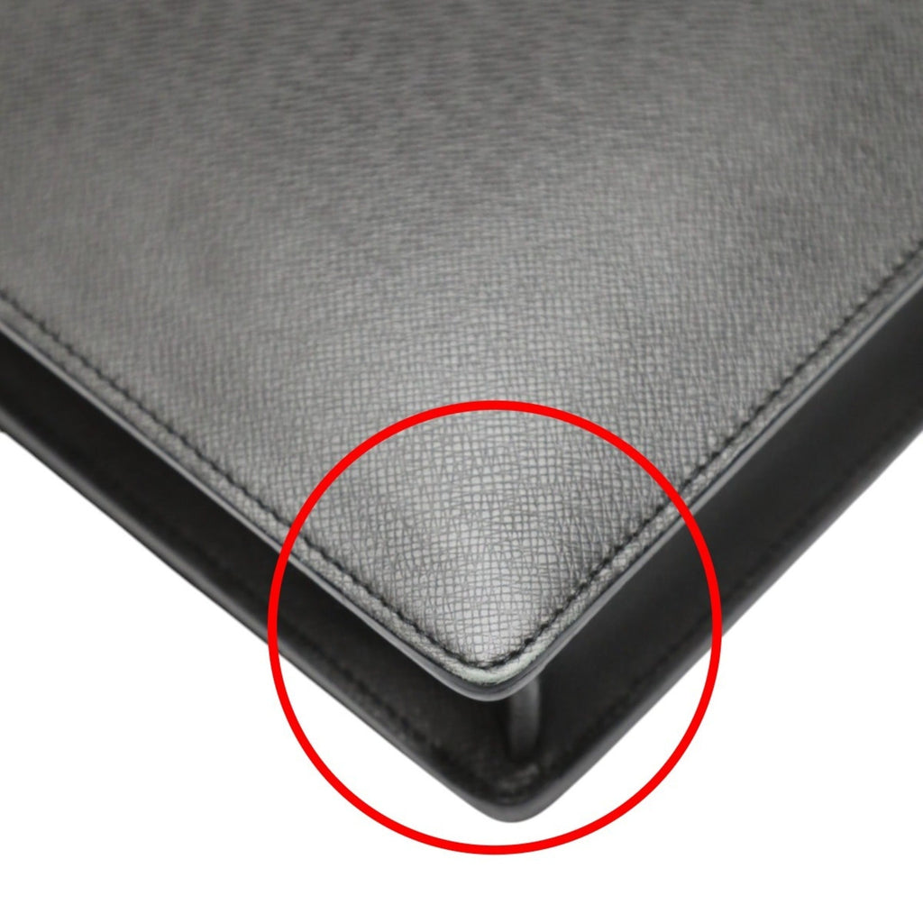 Louis Vuitton Glacier Gray Taiga Leather Attaché Case