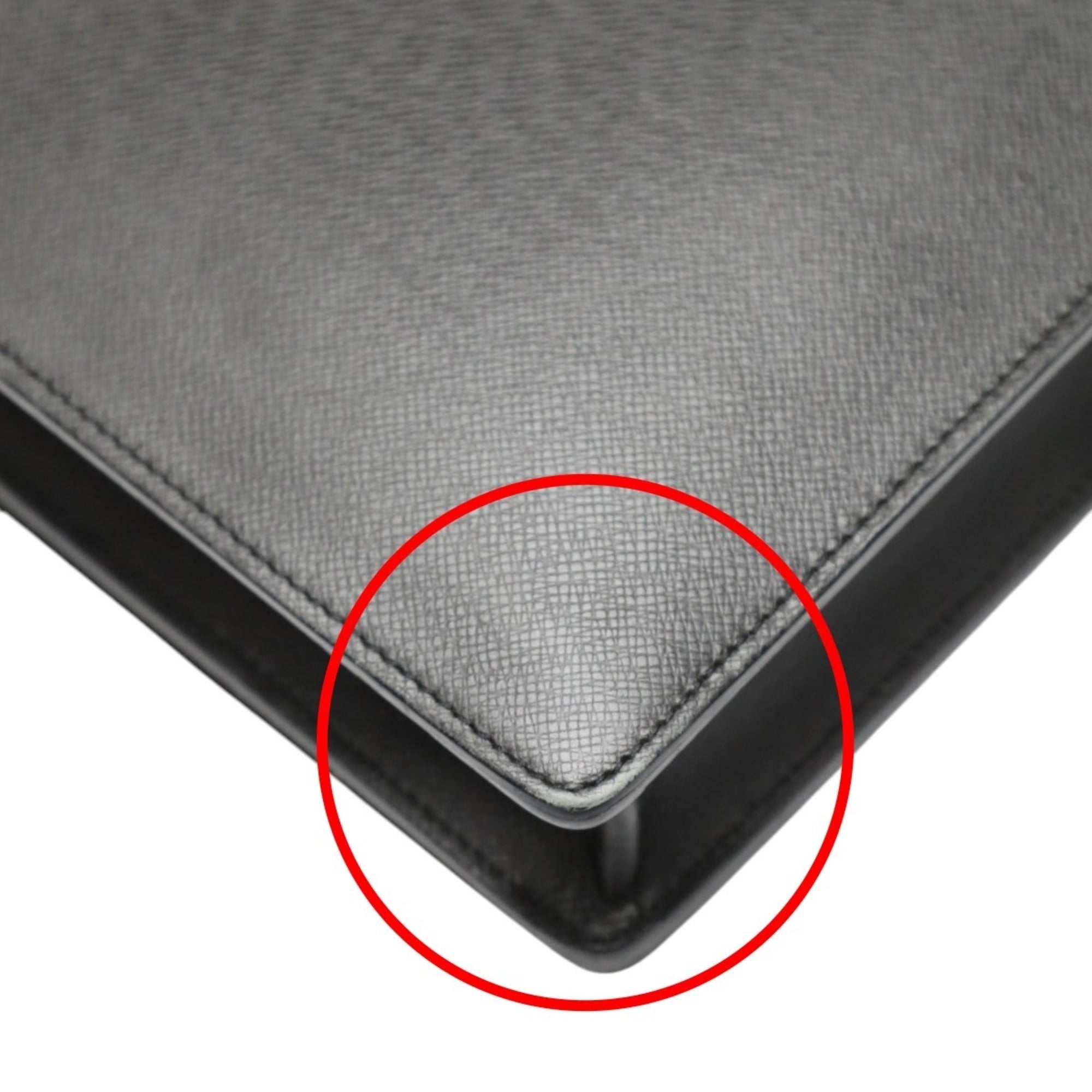Louis Vuitton Glacier Gray Taiga Leather Attaché Case