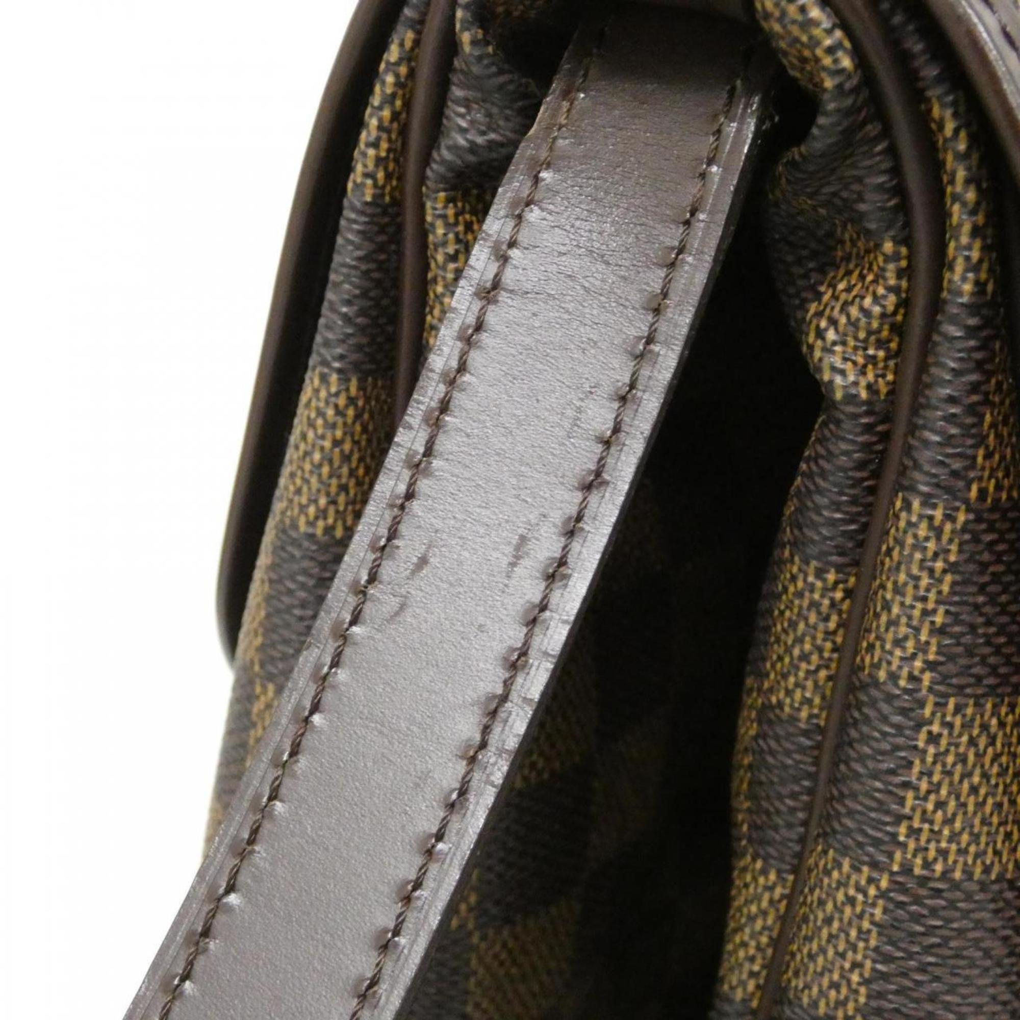 Louis Vuitton Damier Ebene Coated Canvas Shoulder Bag