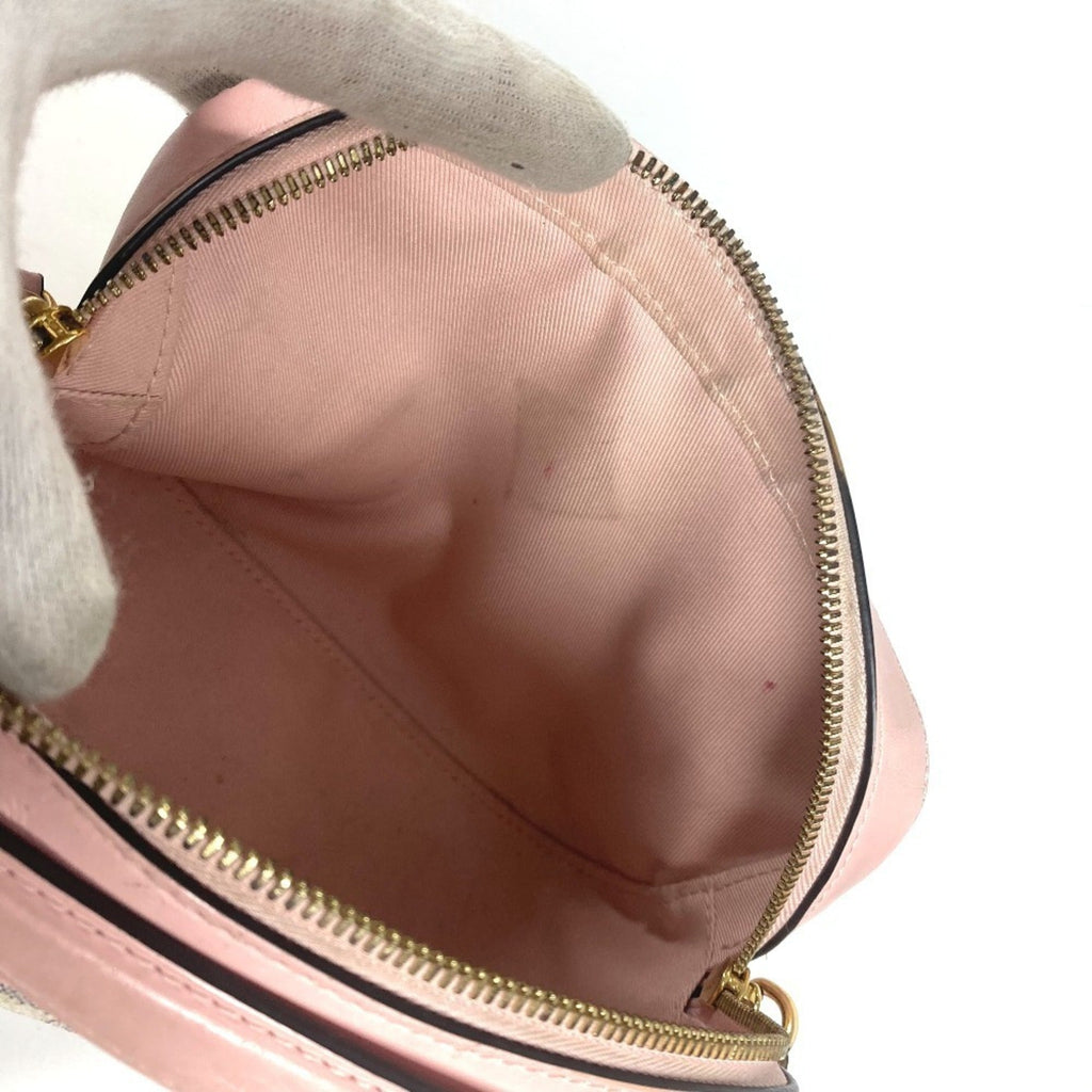Louis Vuitton Pink White Damier Azur Pochette Shoulder Bag