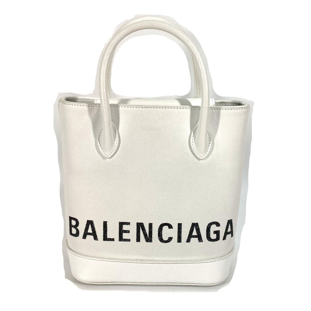 Balenciaga White Leather Shoulder