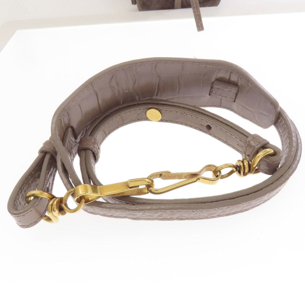Balenciaga Brown Leather Hand