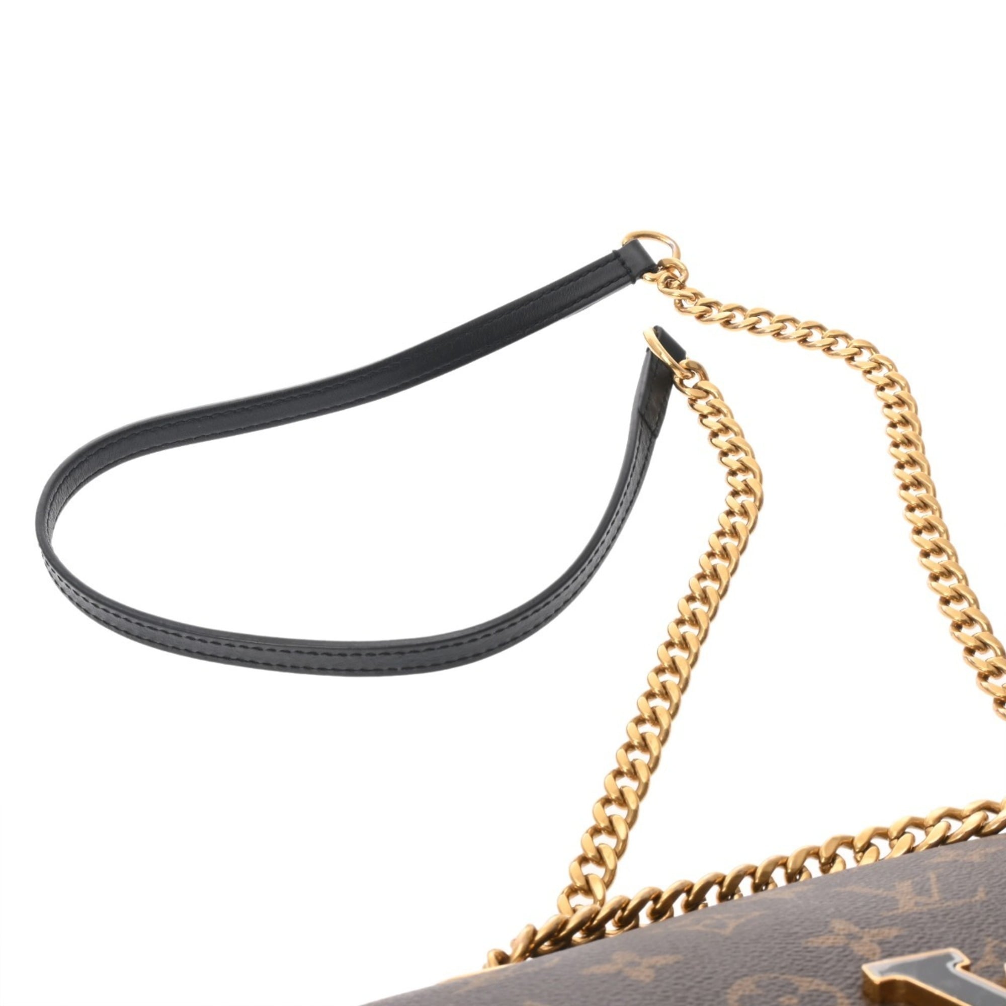 Louis Vuitton Brown Monogram Canvas Shoulder Bag
