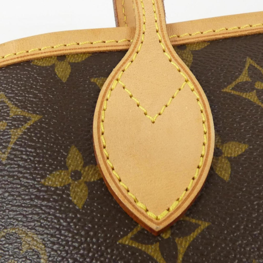 Louis Vuitton Brown Coated Canvas Handbag