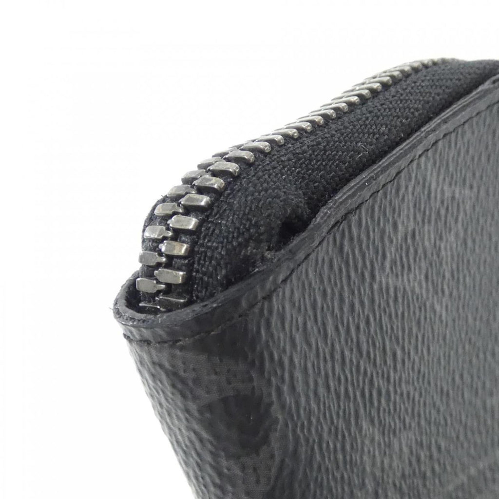 Louis Vuitton Black Coated Canvas Coin Purse/Coin Case