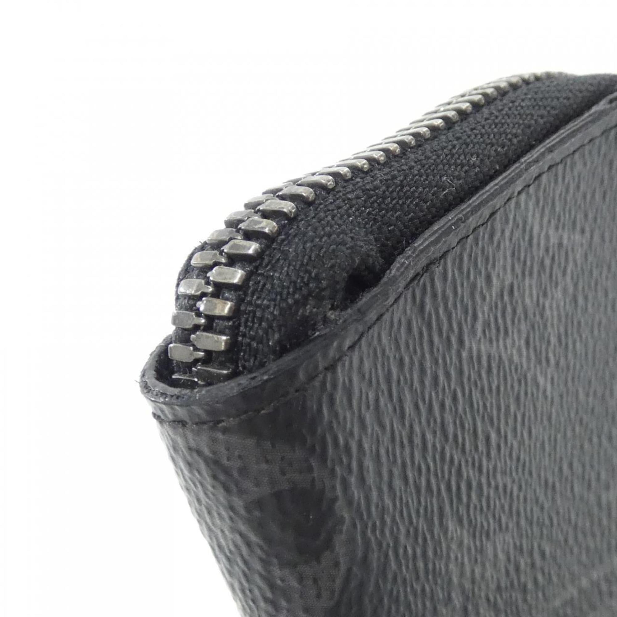 Louis Vuitton Black Coated Canvas Coin Purse/Coin Case