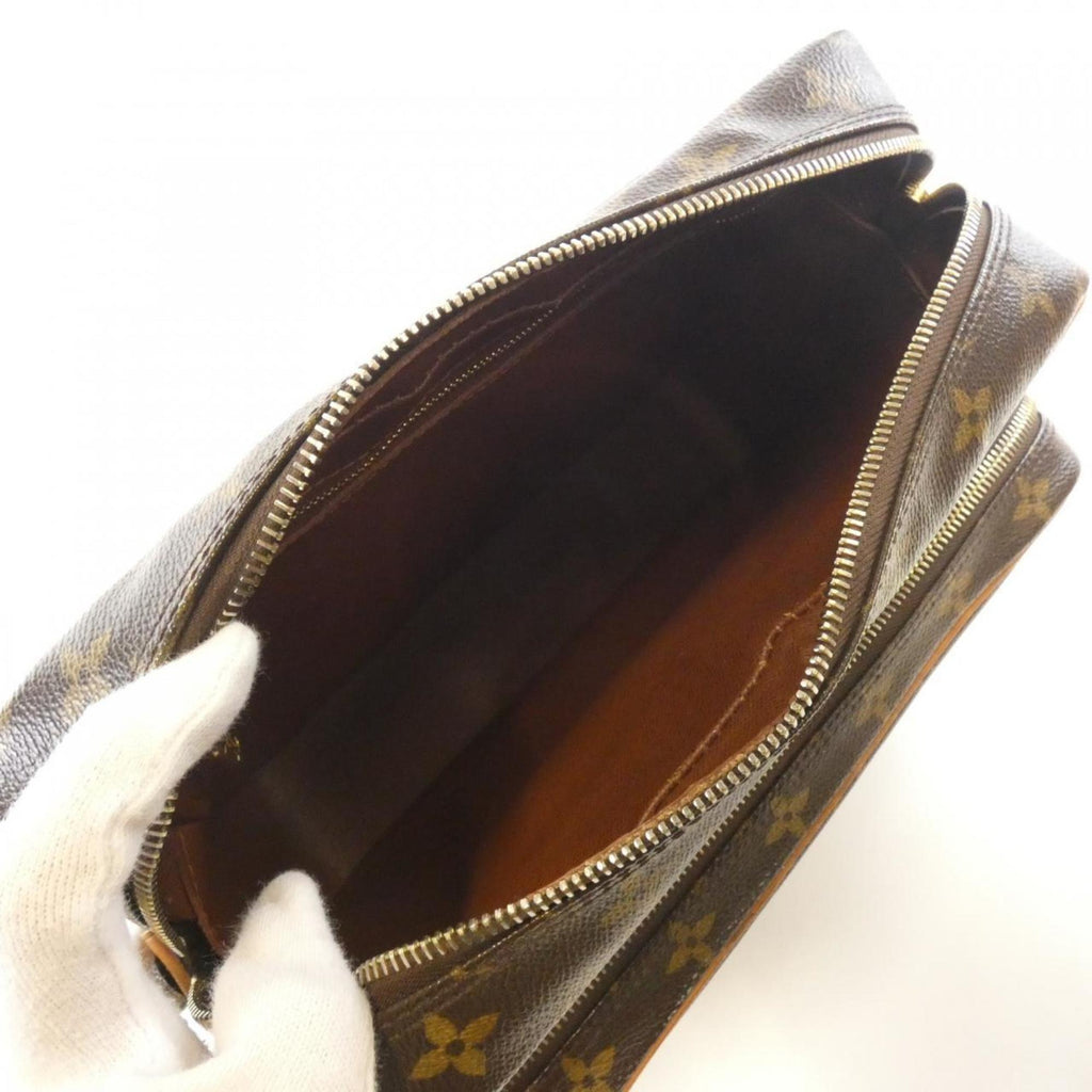Louis Vuitton Marron Coated Canvas Shoulder Bag