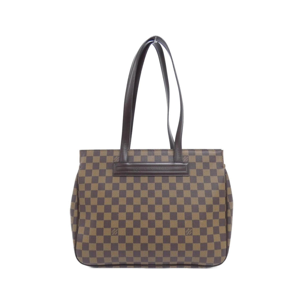 Louis Vuitton Brown Coated Canvas Handbag