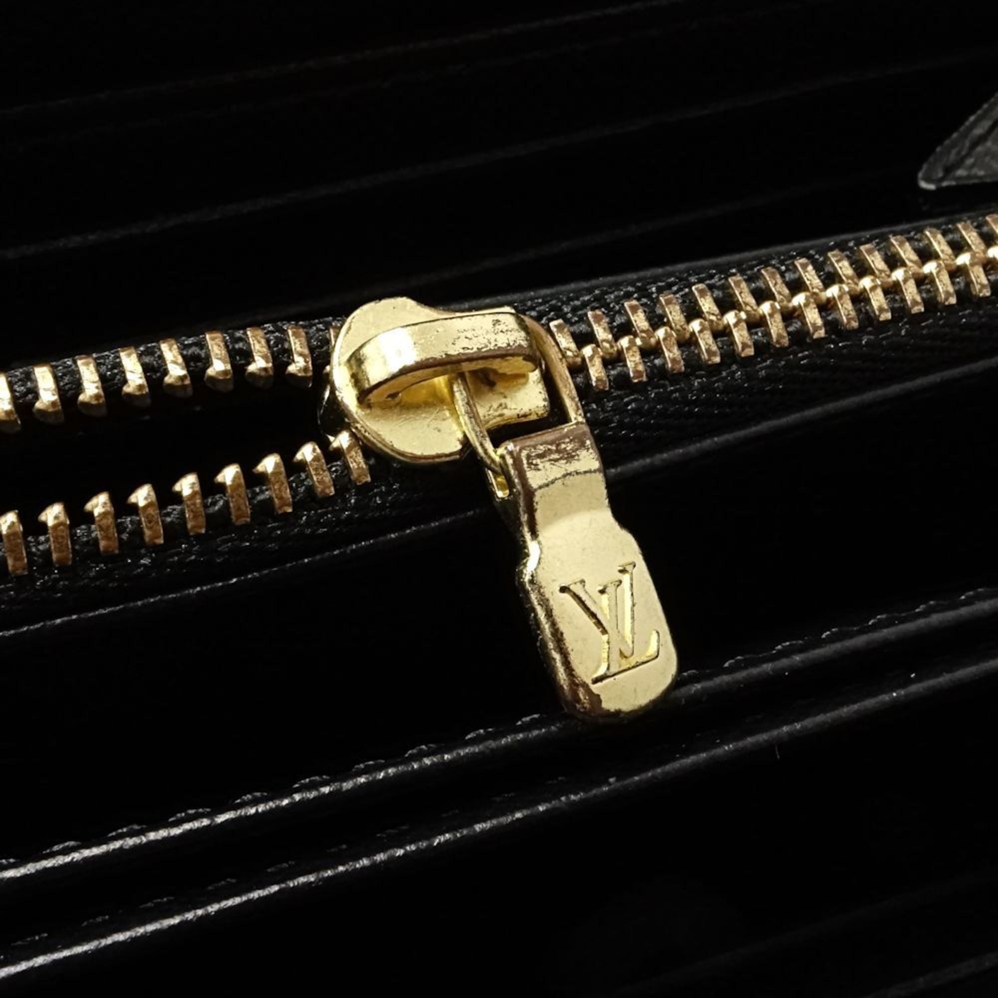 Louis Vuitton Brown Canvas Long Wallet