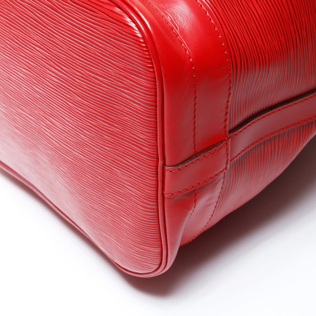 Louis Vuitton Red Color Epi Leather Shoulder Bag