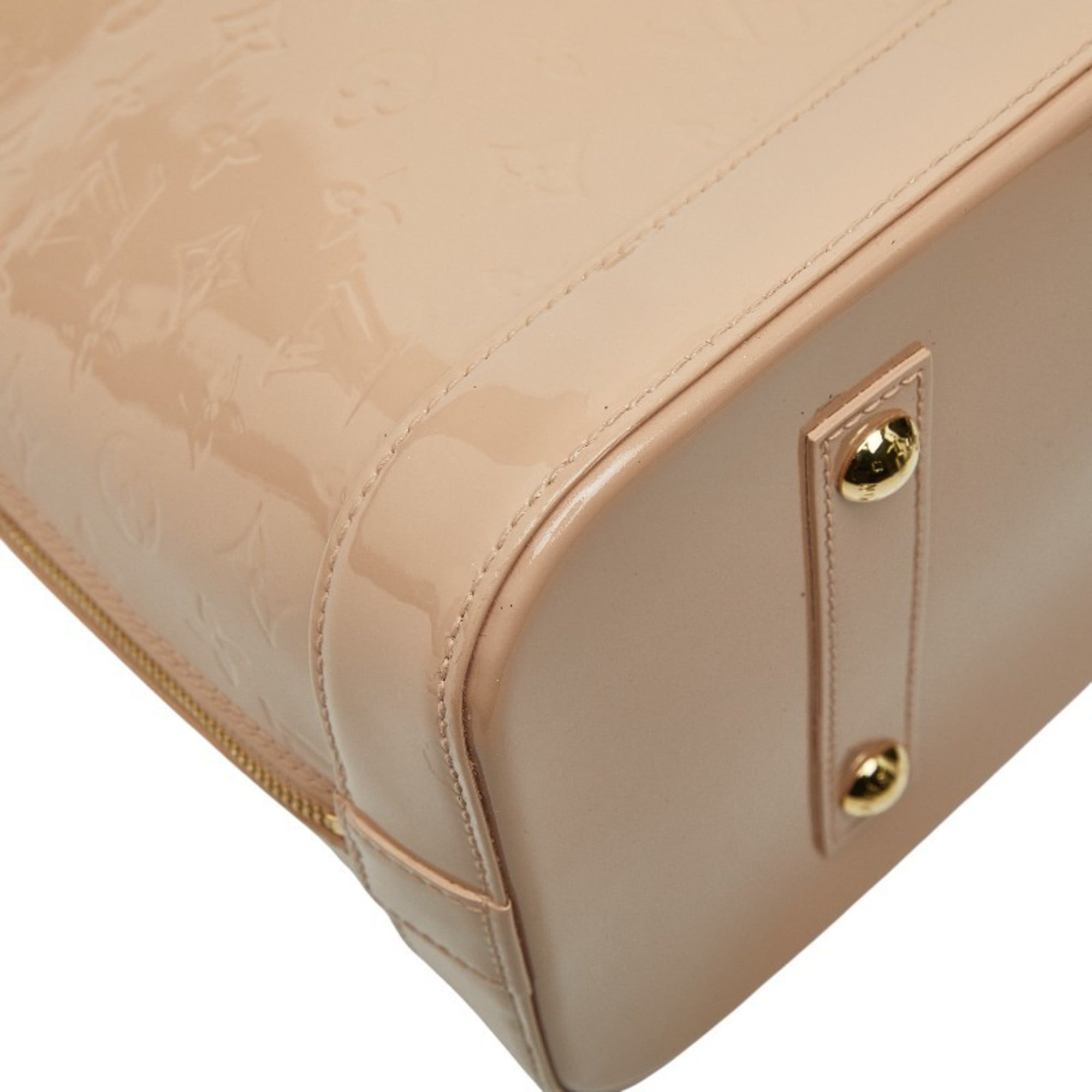 Louis Vuitton Monogram Rose Florentin Patent Leather Monogram Vernis Handbag
