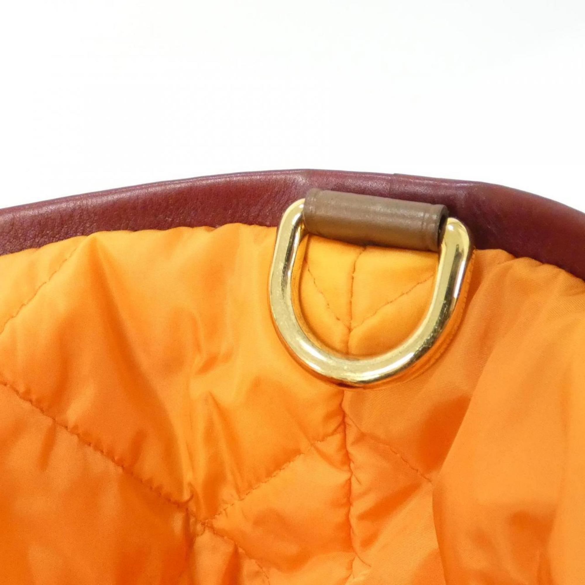 Louis Vuitton Bordeaux Canvas Handbag