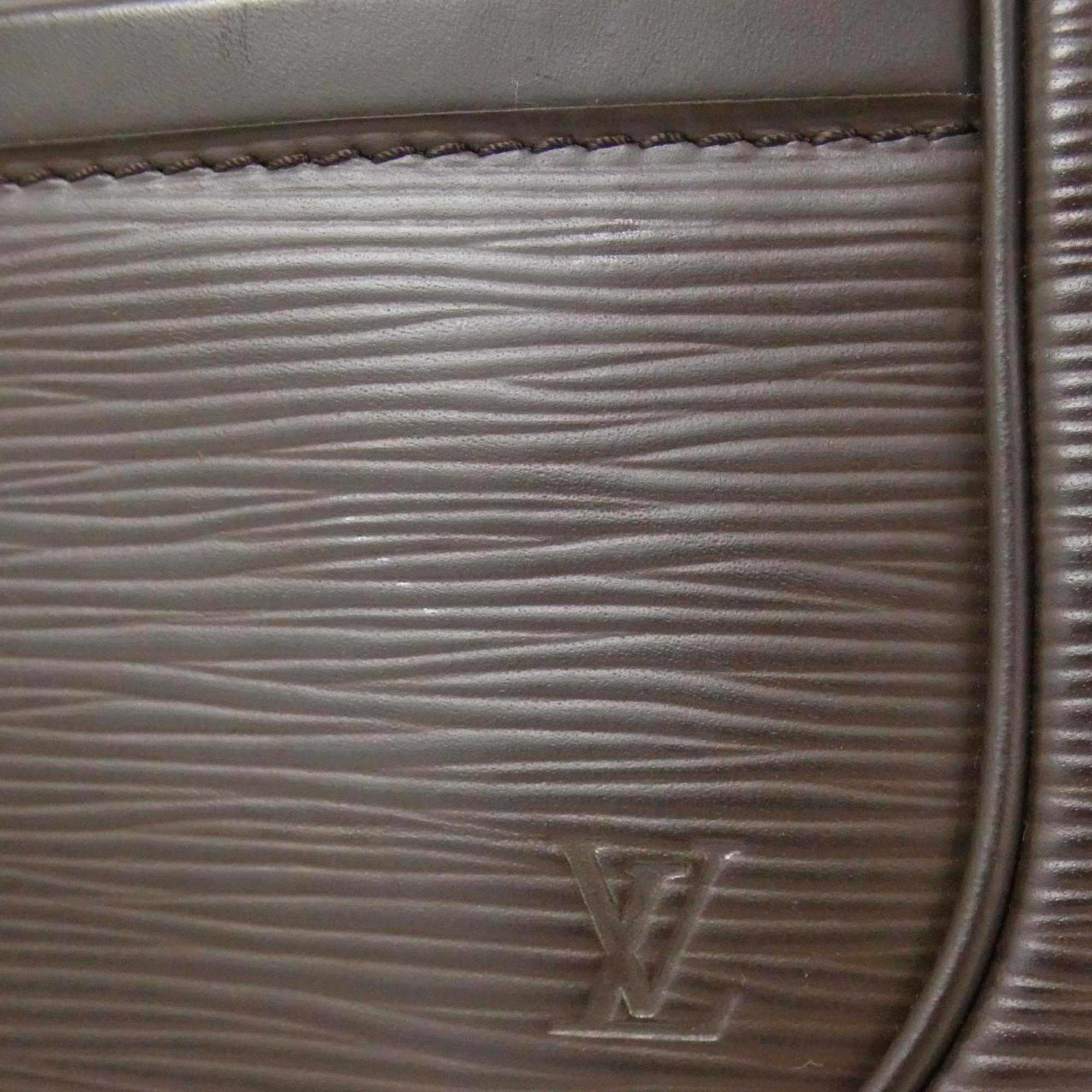 Louis Vuitton Mocha Leather Shoulder Bag