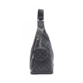 Louis Vuitton Black Coated Canvas Leather Fanny Pack