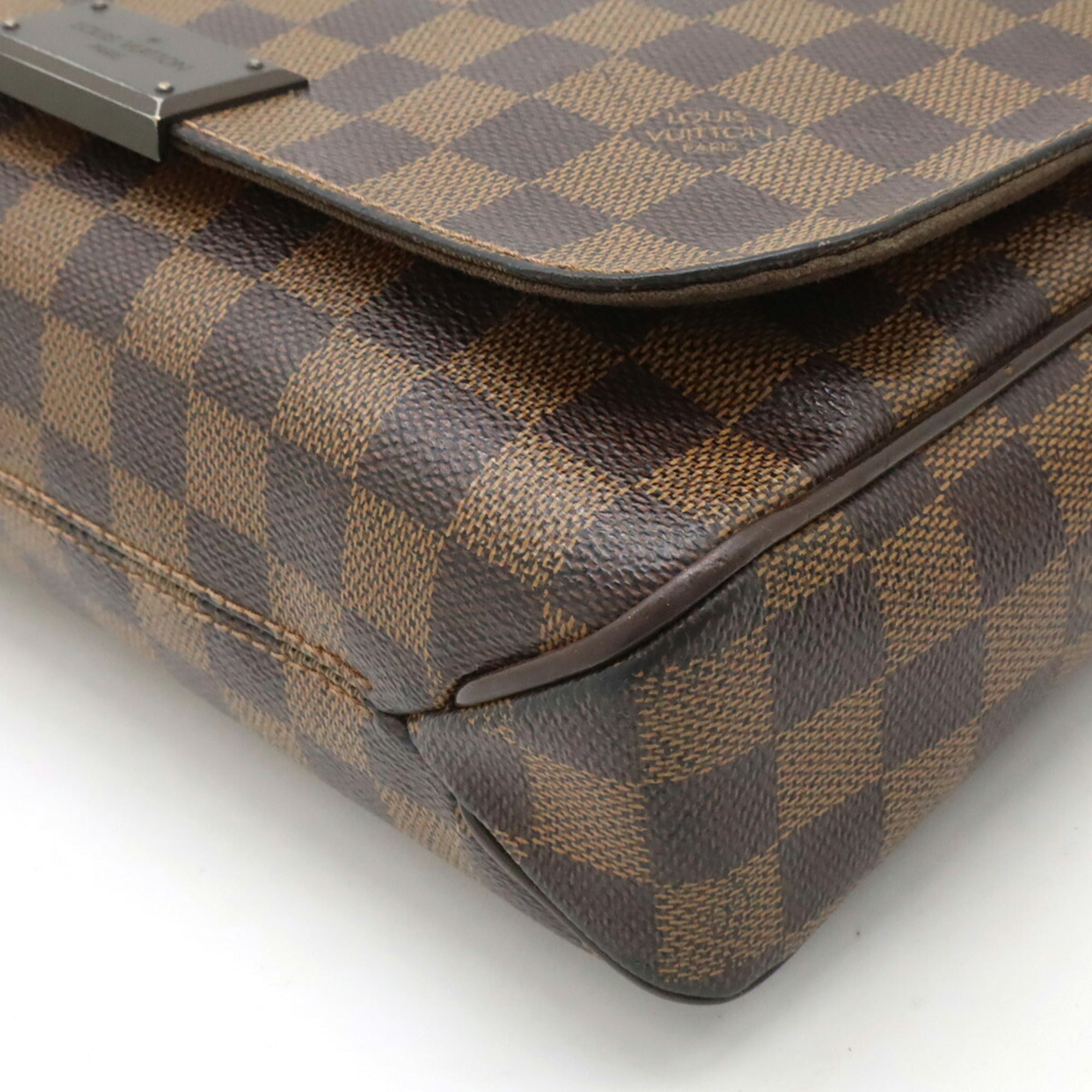 Louis Vuitton Brown Damier Canvas Pvc Shoulder Bag