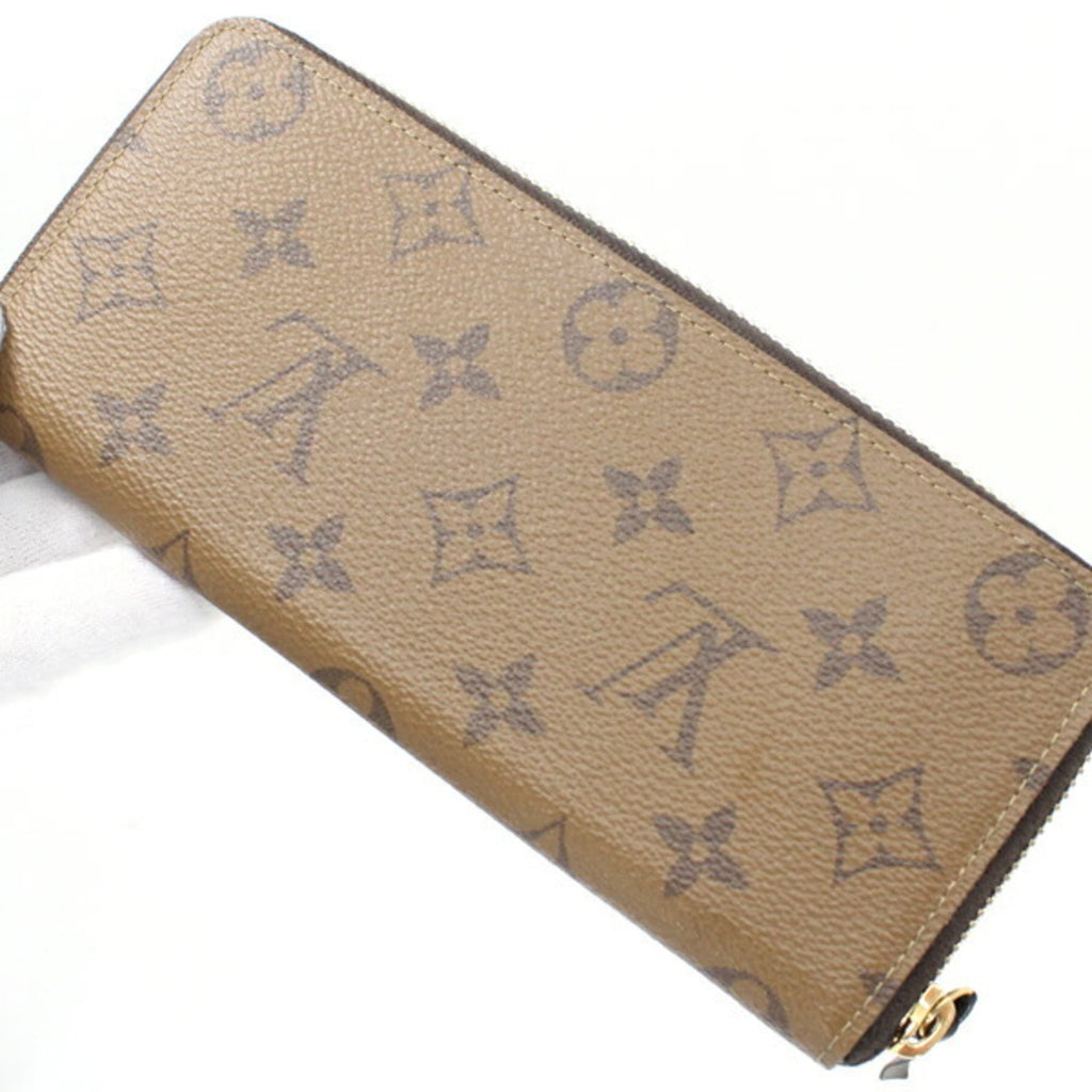 Louis Vuitton Monogram Reverse Light Brown Monogram Reverse Long Wallet