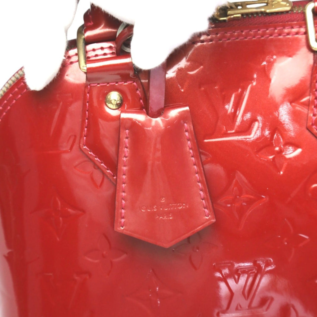 Louis Vuitton Monogram Vernis Red Color Monogram Vernis Handbag