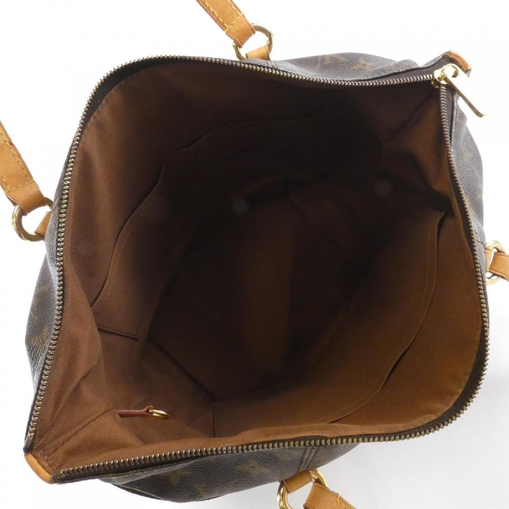 Louis Vuitton Marron Coated Canvas Handbag