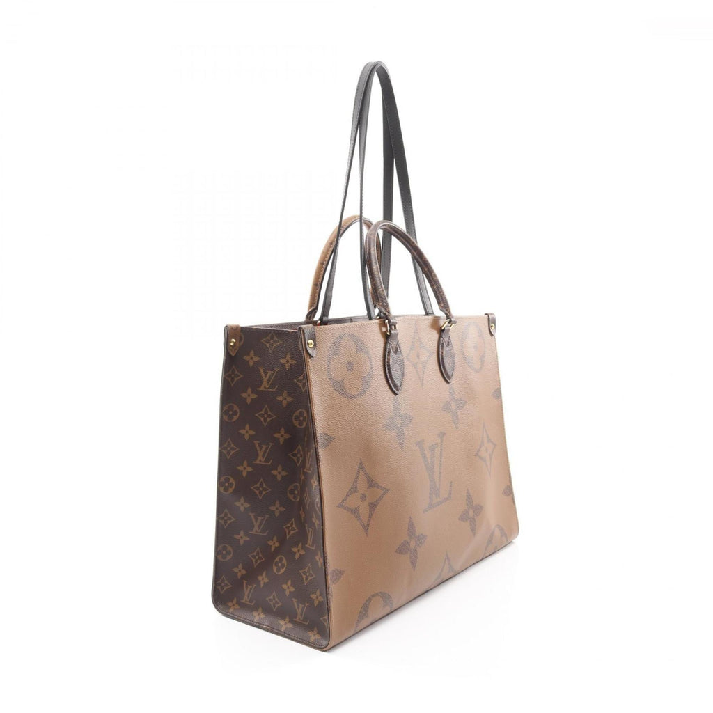 Louis Vuitton Brown Coated Canvas Leather Shoulder Bag