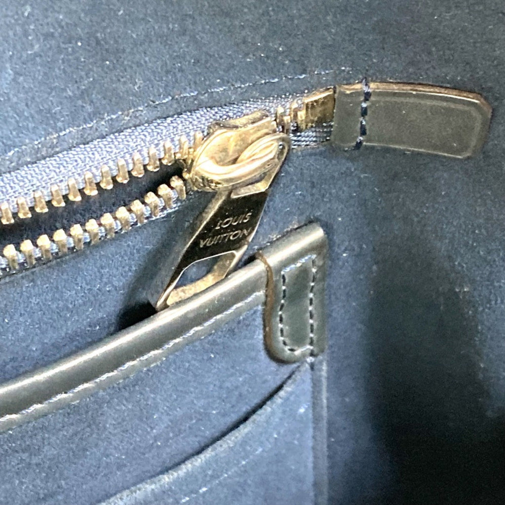 Louis Vuitton Blue Nuit Navy Epi Leather Handbag Tote Bag