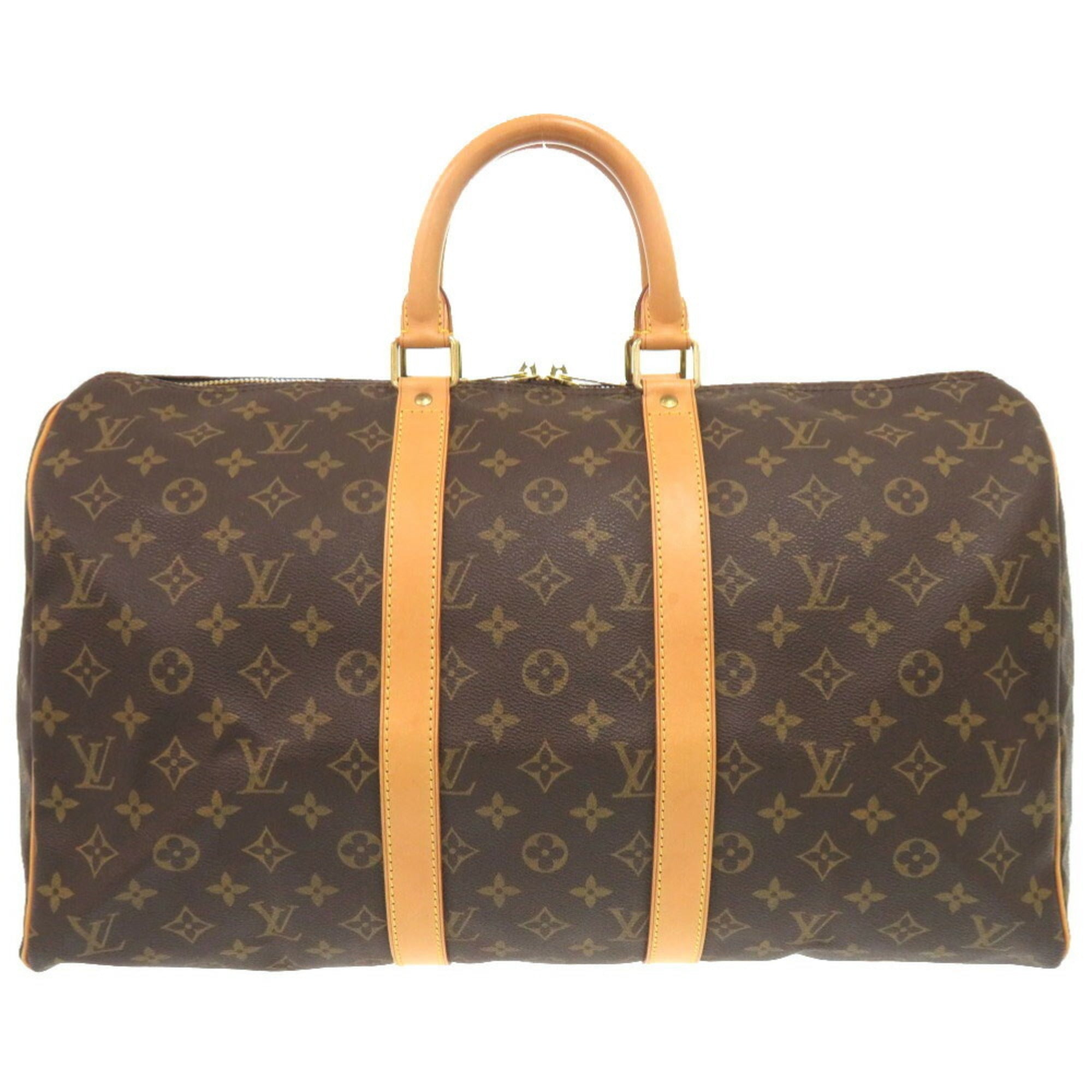 Louis Vuitton Brown Monogram Monogram Boston Bag