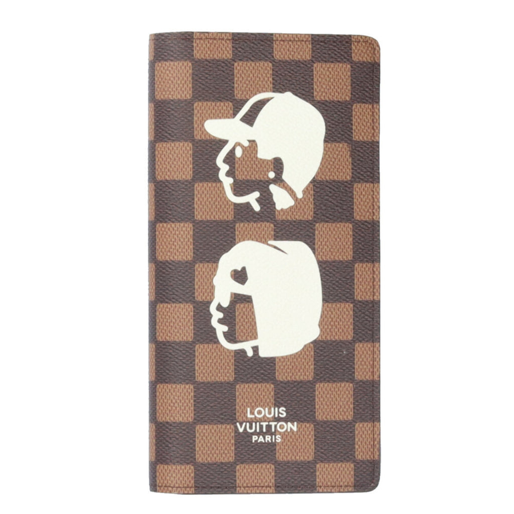 Louis Vuitton Brown Damier Canvas Long Wallet