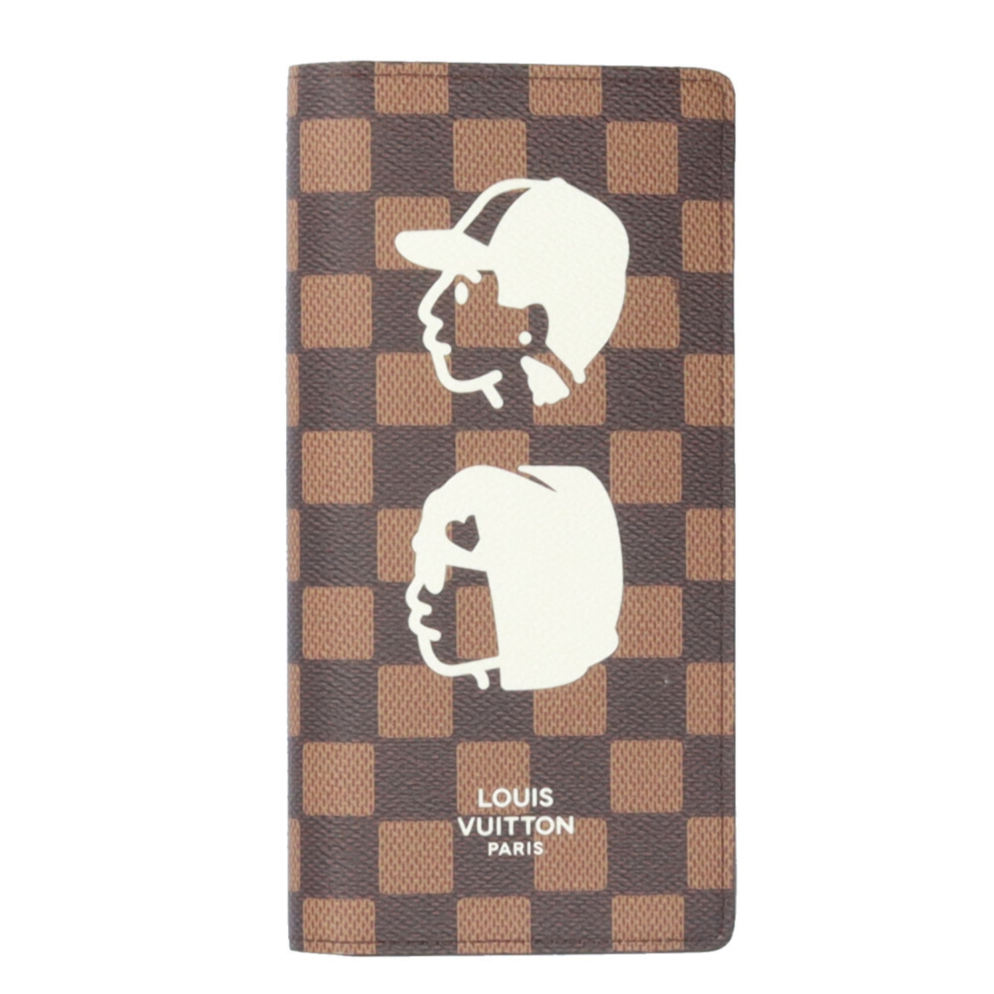 Louis Vuitton Brown Damier Canvas Long Wallet