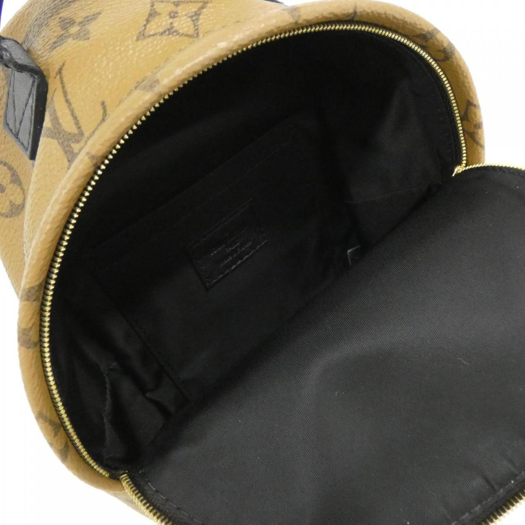 Louis Vuitton Marron Coated Canvas Backpack