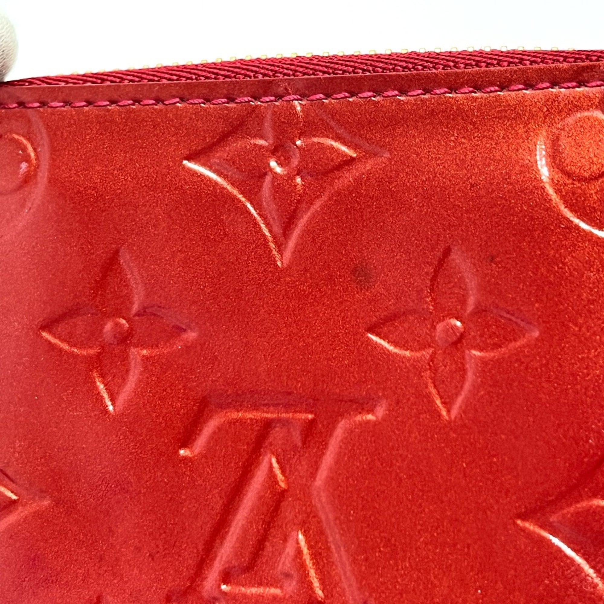 Louis Vuitton Pomme D'amour Monogram Vernis Coin Purse/Coin Case