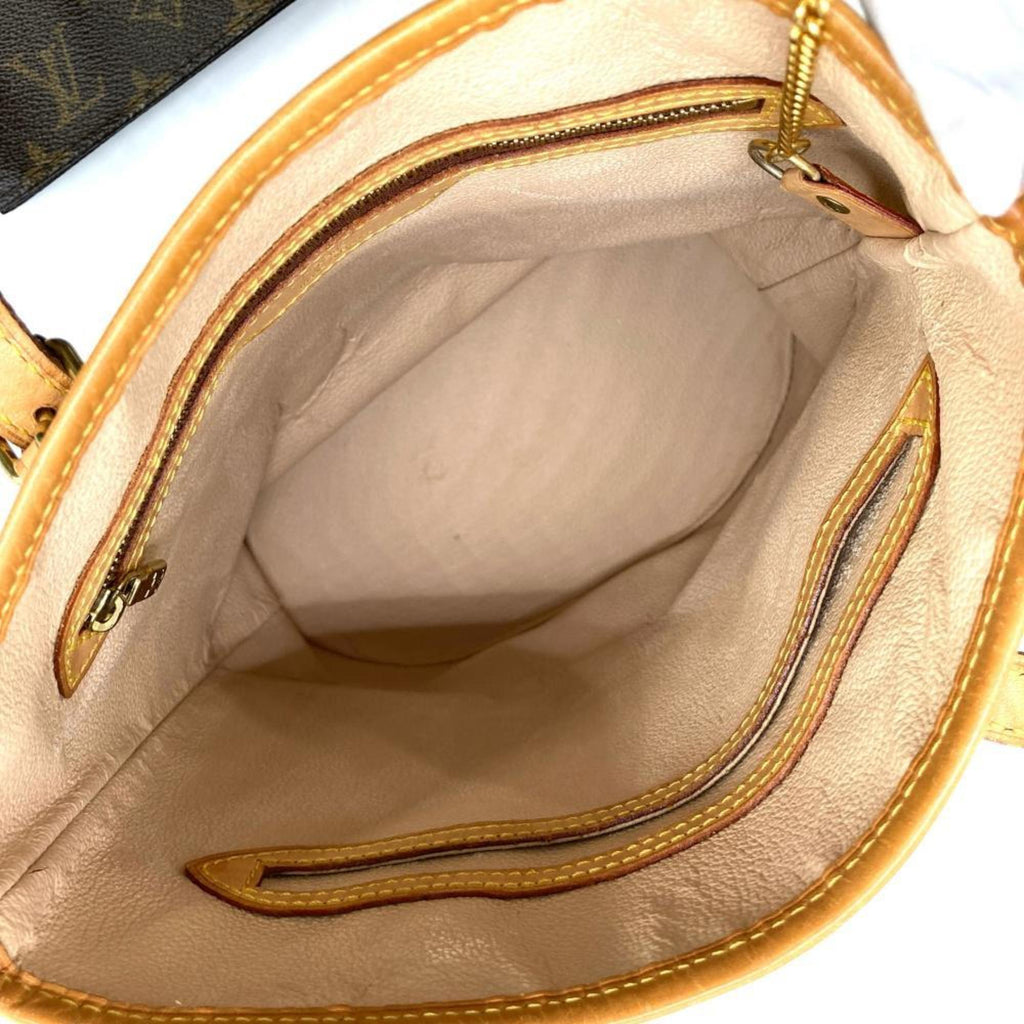 Louis Vuitton Brown Monogram Pouch Shoulder Bag
