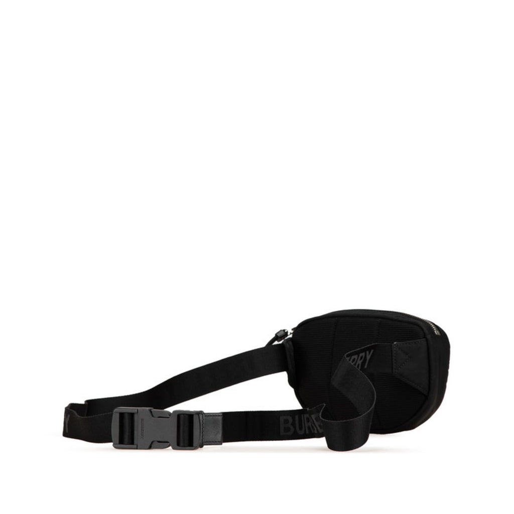Burberry Black White Nylon Sling Bag