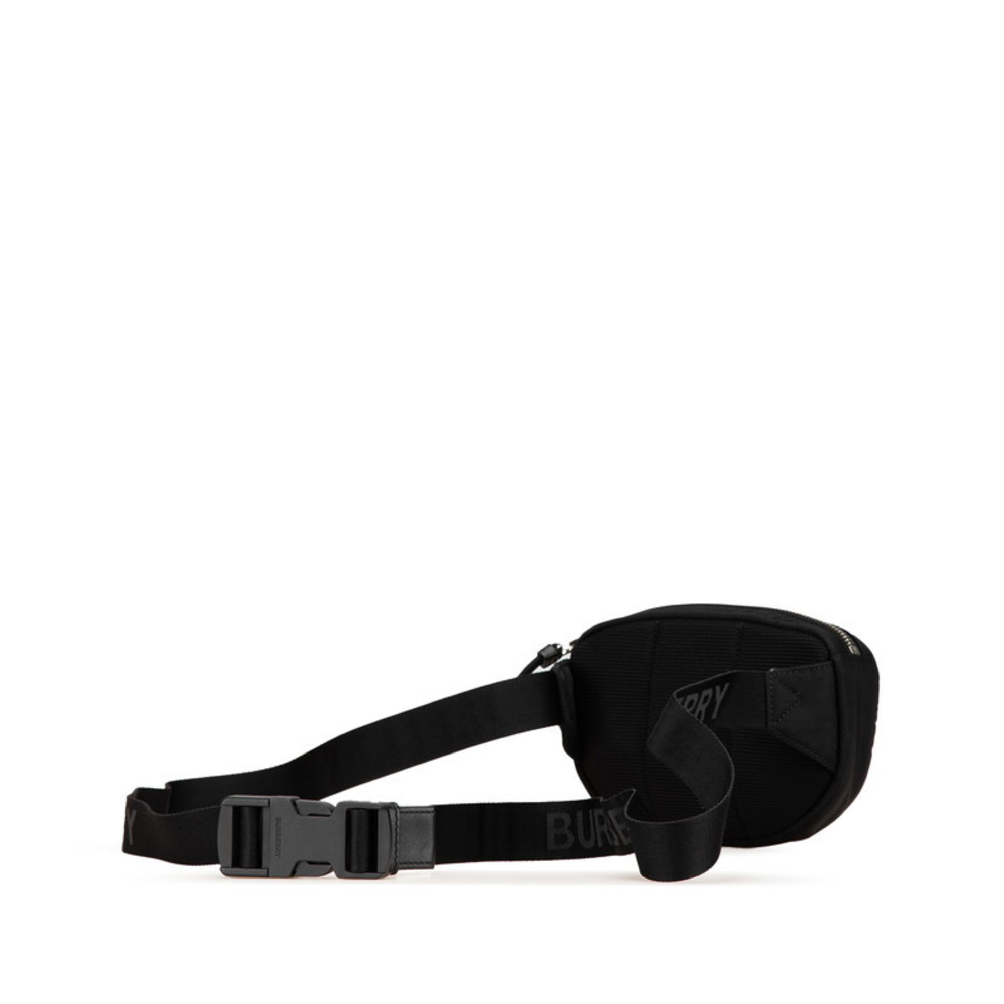 Burberry Black White Nylon Sling Bag