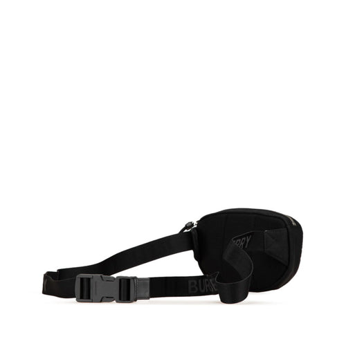 Burberry Black White Nylon Sling Bag