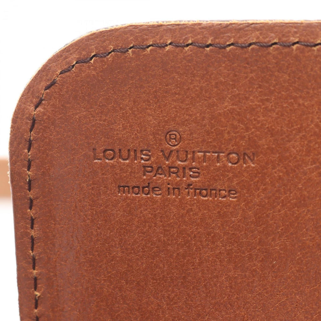 Louis Vuitton Brown Monogram Leather Shoulder Bag