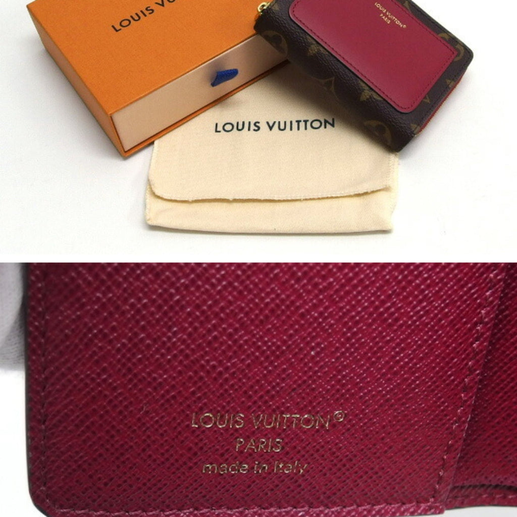 Louis Vuitton Fuchsia Pink Monogram Leather Wallet