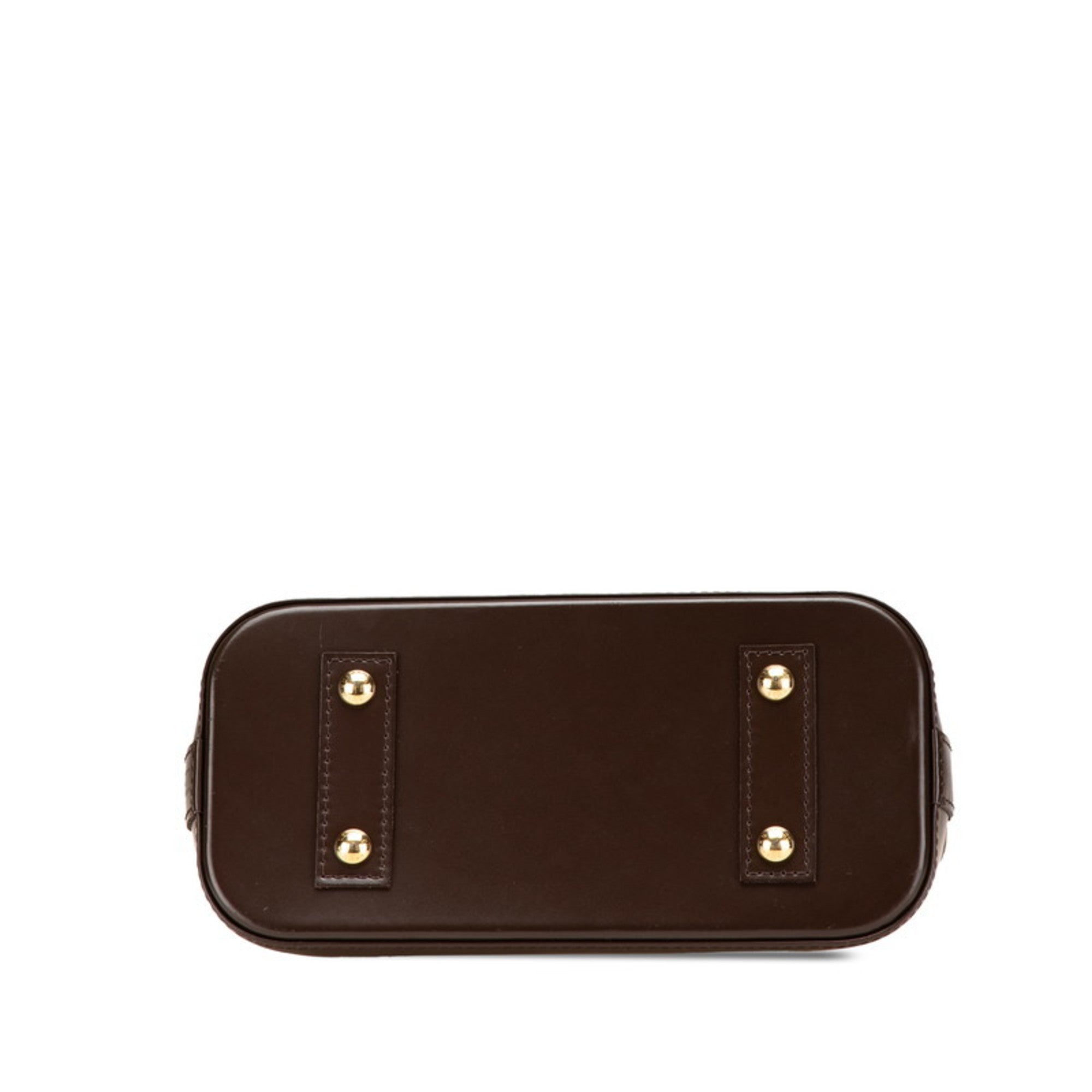 Louis Vuitton Brown Pvc Leather Handbag Shoulder Bag