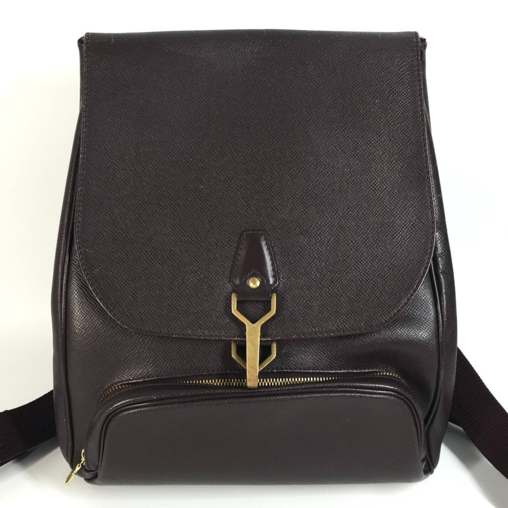 Louis Vuitton Acajou Taiga Leather Backpack