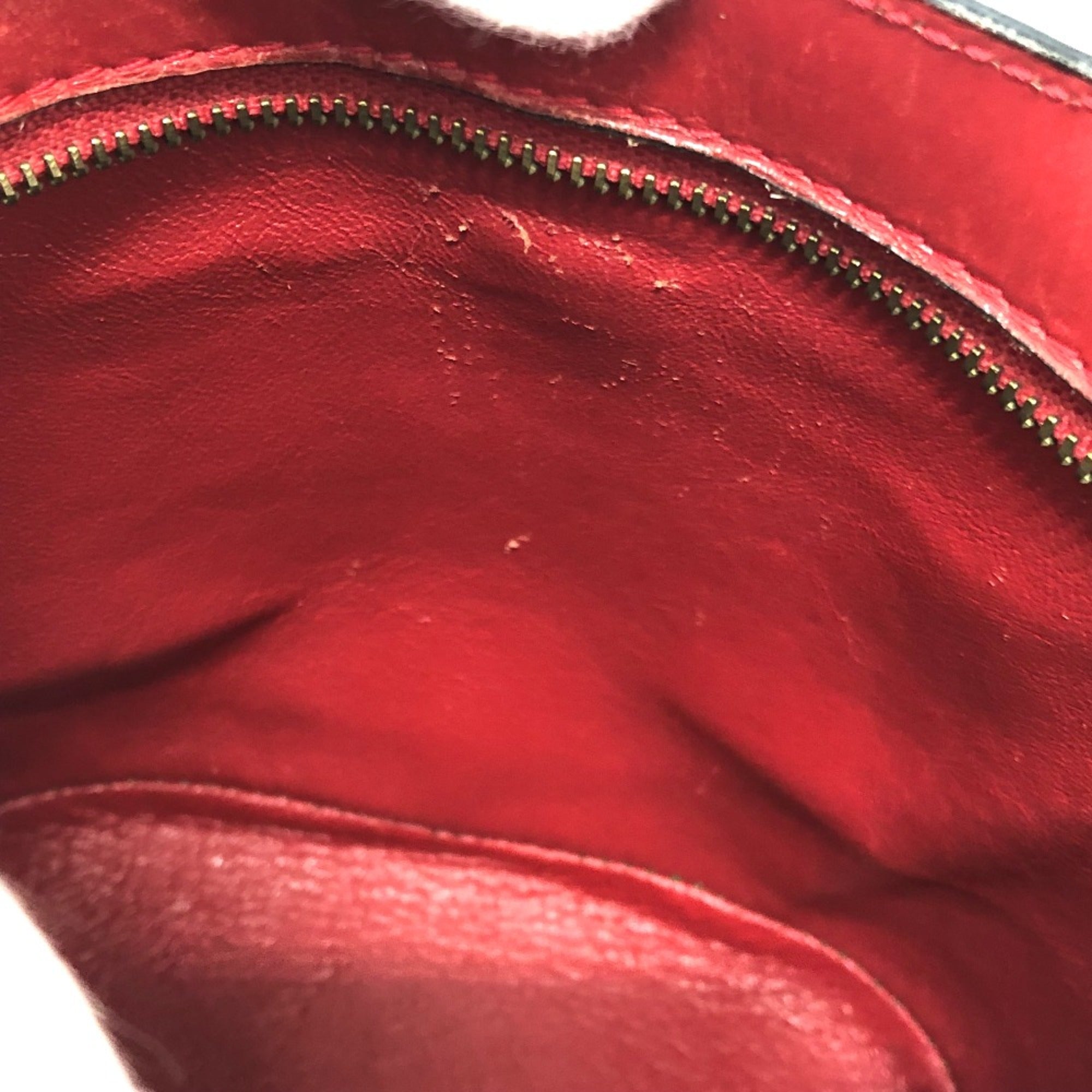 Celine Red Leather Handbag