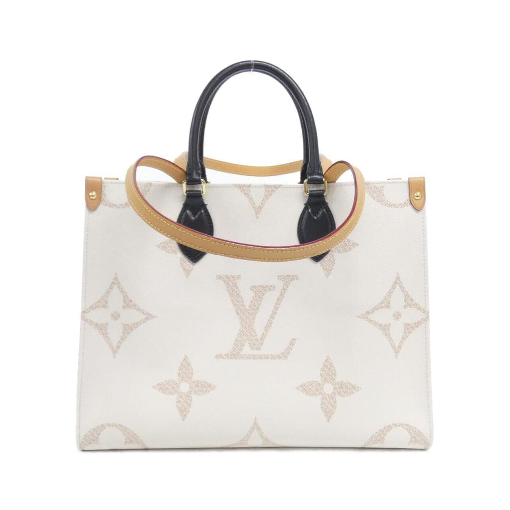 Louis Vuitton Beige Dune Coated Canvas Handbag