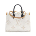 Louis Vuitton Beige Dune Coated Canvas Handbag