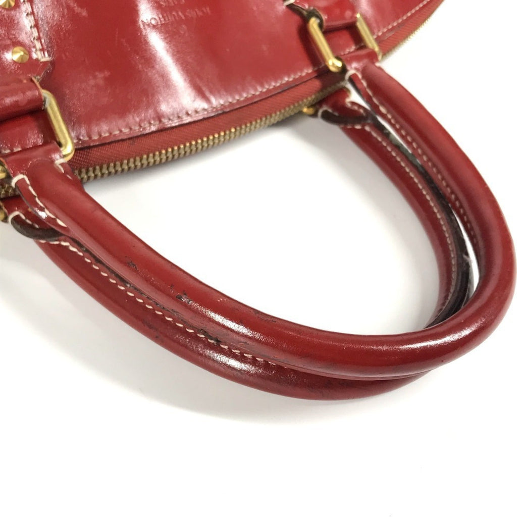 Louis Vuitton Red Color Tanami Suhali Leather Handbag Tote Bag