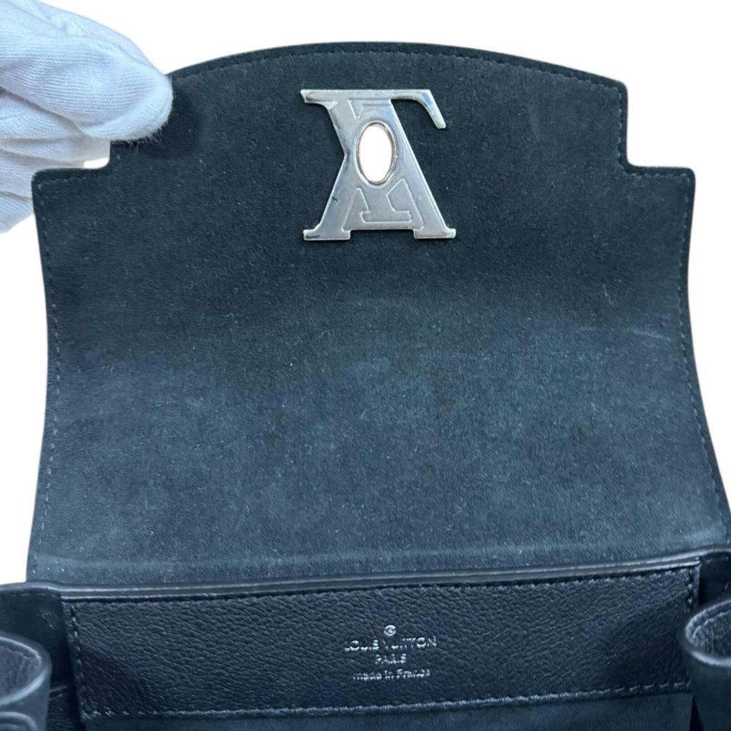 Louis Vuitton Black Noir Leather Shoulder Bag