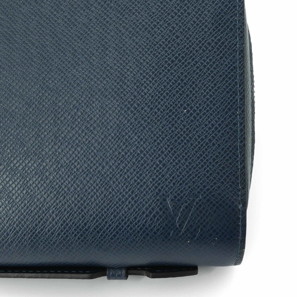 Louis Vuitton Taiga Navy Blue Taiga Leather Long Wallet